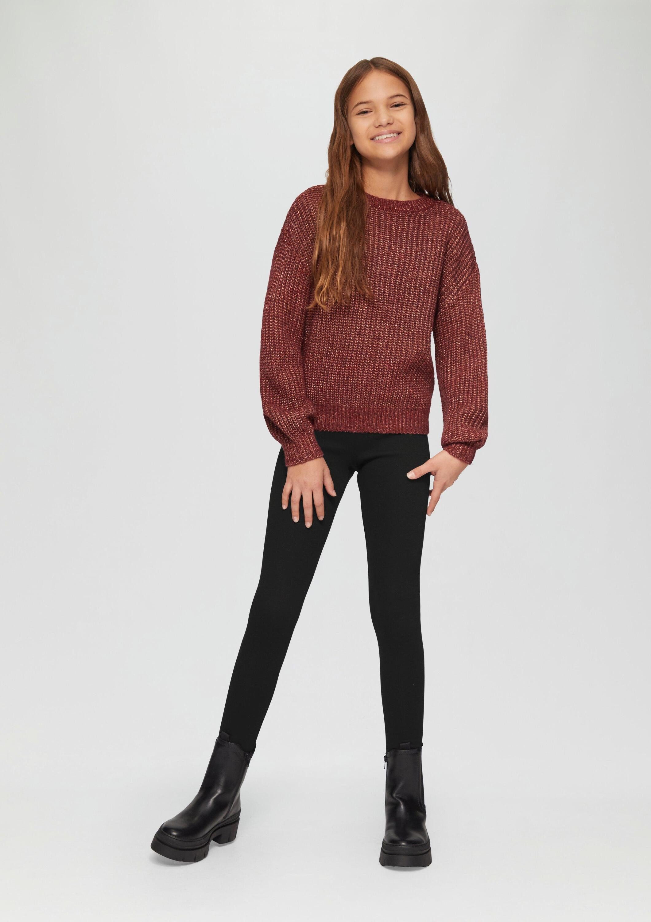 s.Oliver Leggings Leggings Leggings aus Thermofleece