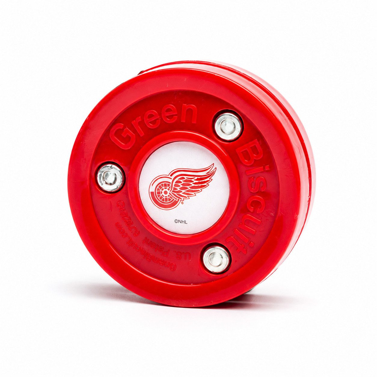 Hockeypuck Puck Green Biscuit NHL