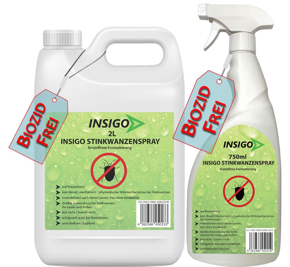 Insektenspray Stinkwanzenspray, Wanzen