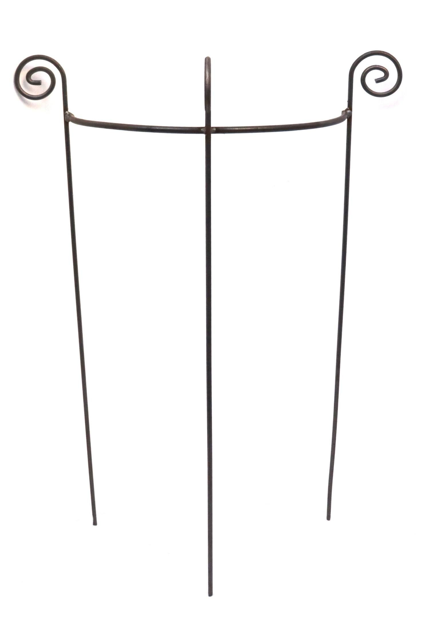 Hirsch Terracotta Rankgitter 4x Staudenhalter halbrund günstig online kaufen