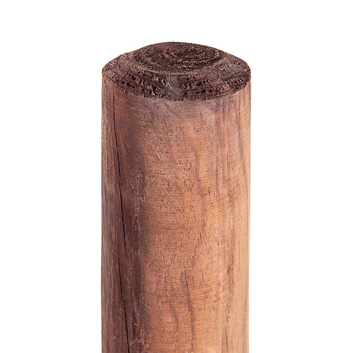 HaGa Zaunpfosten Holzpalisade 8cmØ x 50cm günstig online kaufen