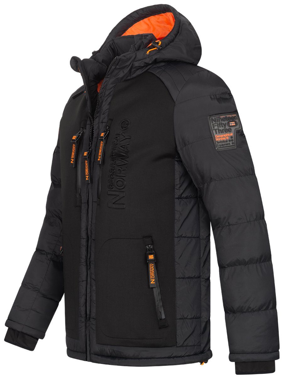 Geographical Norway Steppjacke Winter Jacke Parka Steppjacke Kapuzenjacke O günstig online kaufen