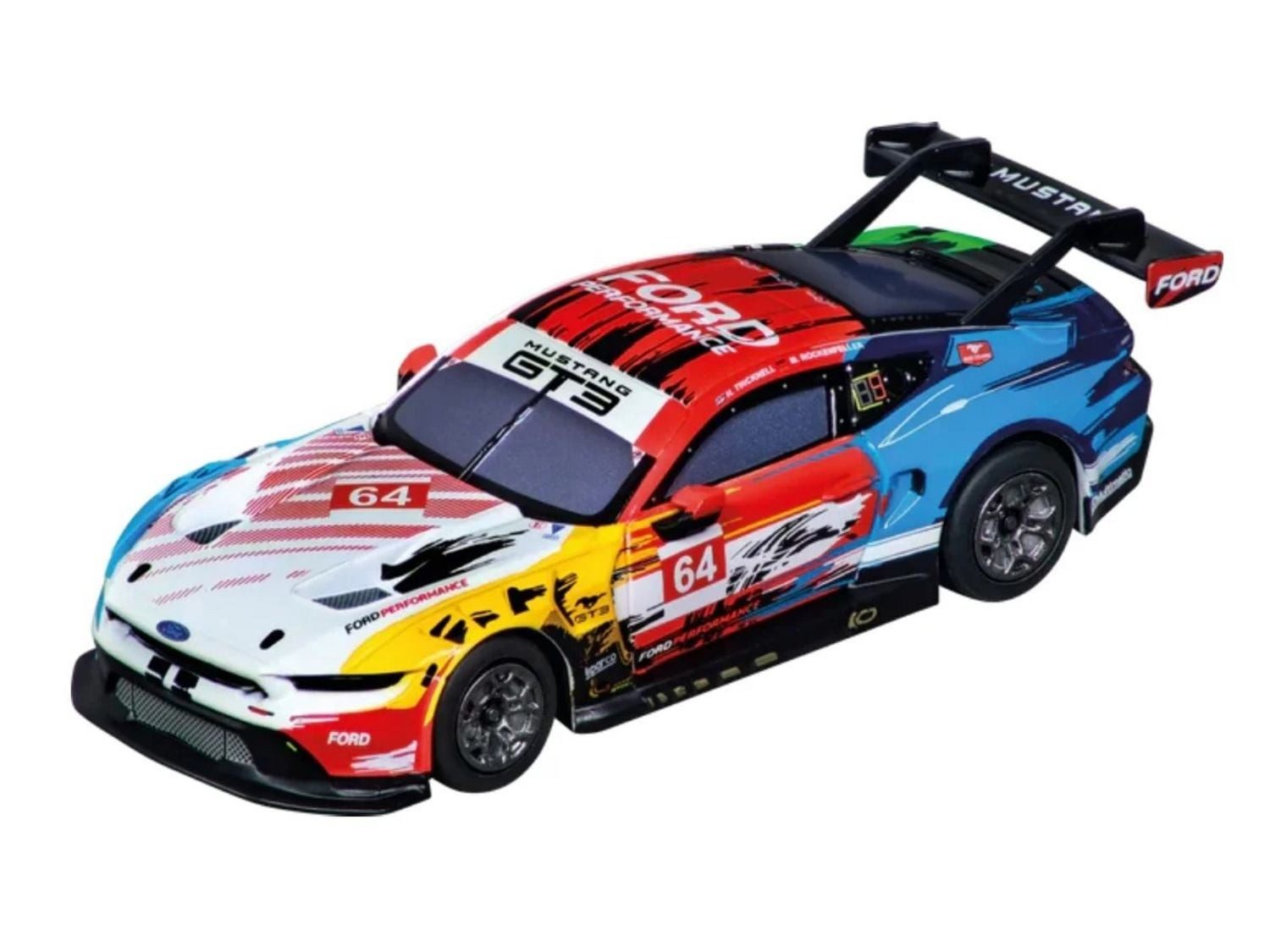 Carrera® Carrera HYBRID Ford Mustang GT3 Champion Spirit, No.64 Konstruktions-Spielset