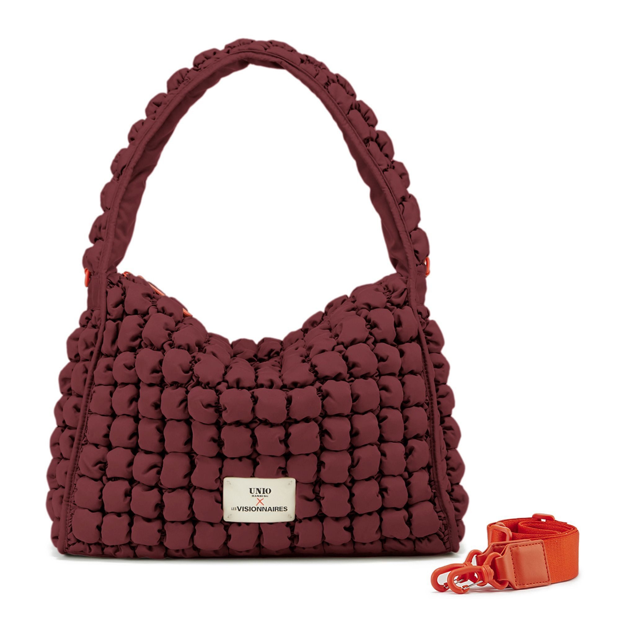 Les Visionnaires Schultertasche Unio Hobo, Polyester günstig online kaufen