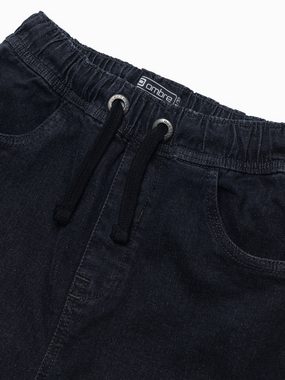 OMBRE Cargoshorts Denim-Shorts für Herren mit Cargotaschen
