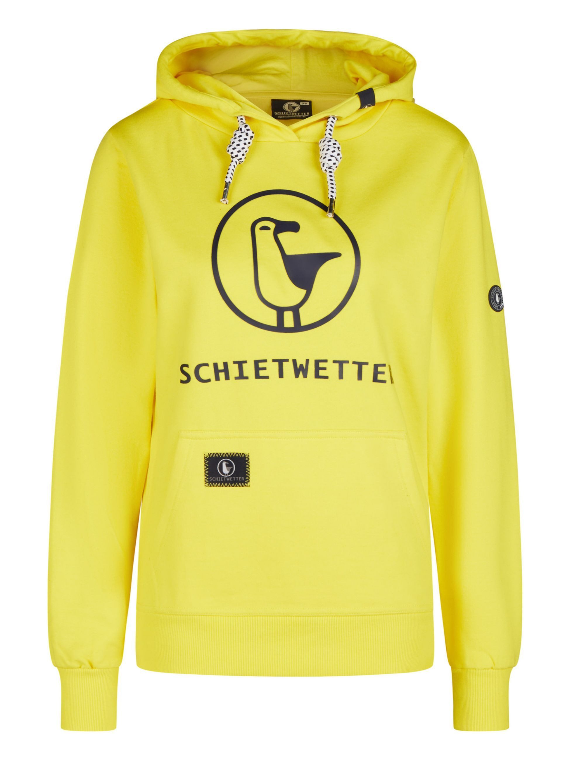 Schietwetter Kapuzenpullover Damen modisch, kuschelig