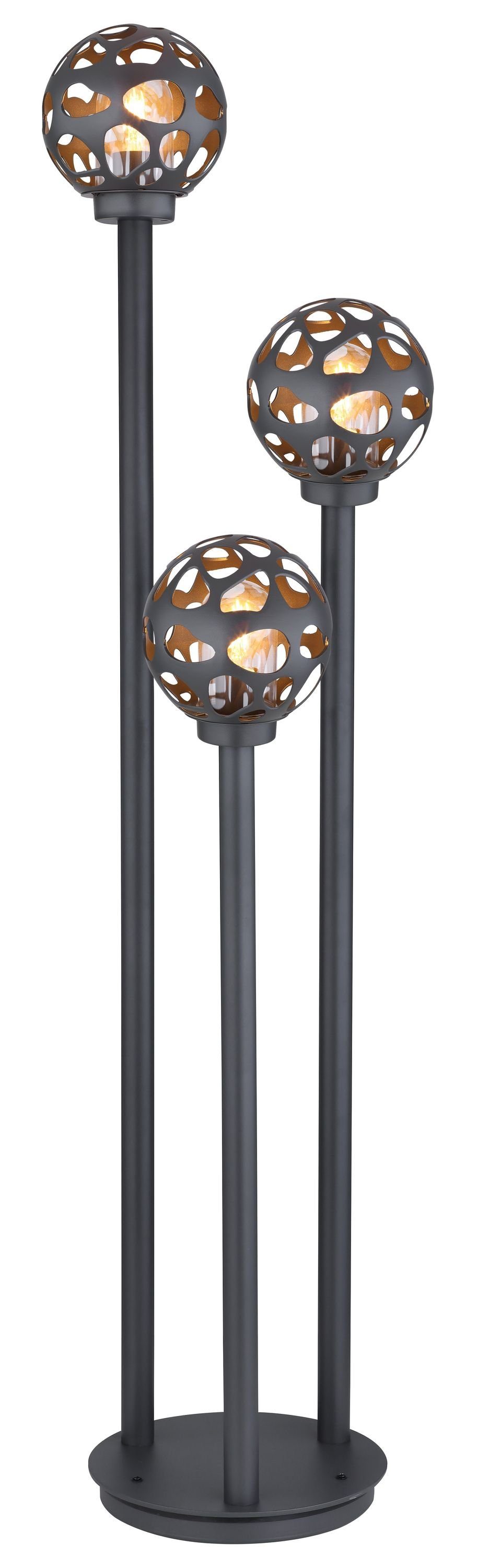 GLOBO LEUCHTEN Wandleuchte Außenleuchte, GLOBO Lighting Außenleuchte HILARIO (LBH 42.50x40x162 cm) LBH