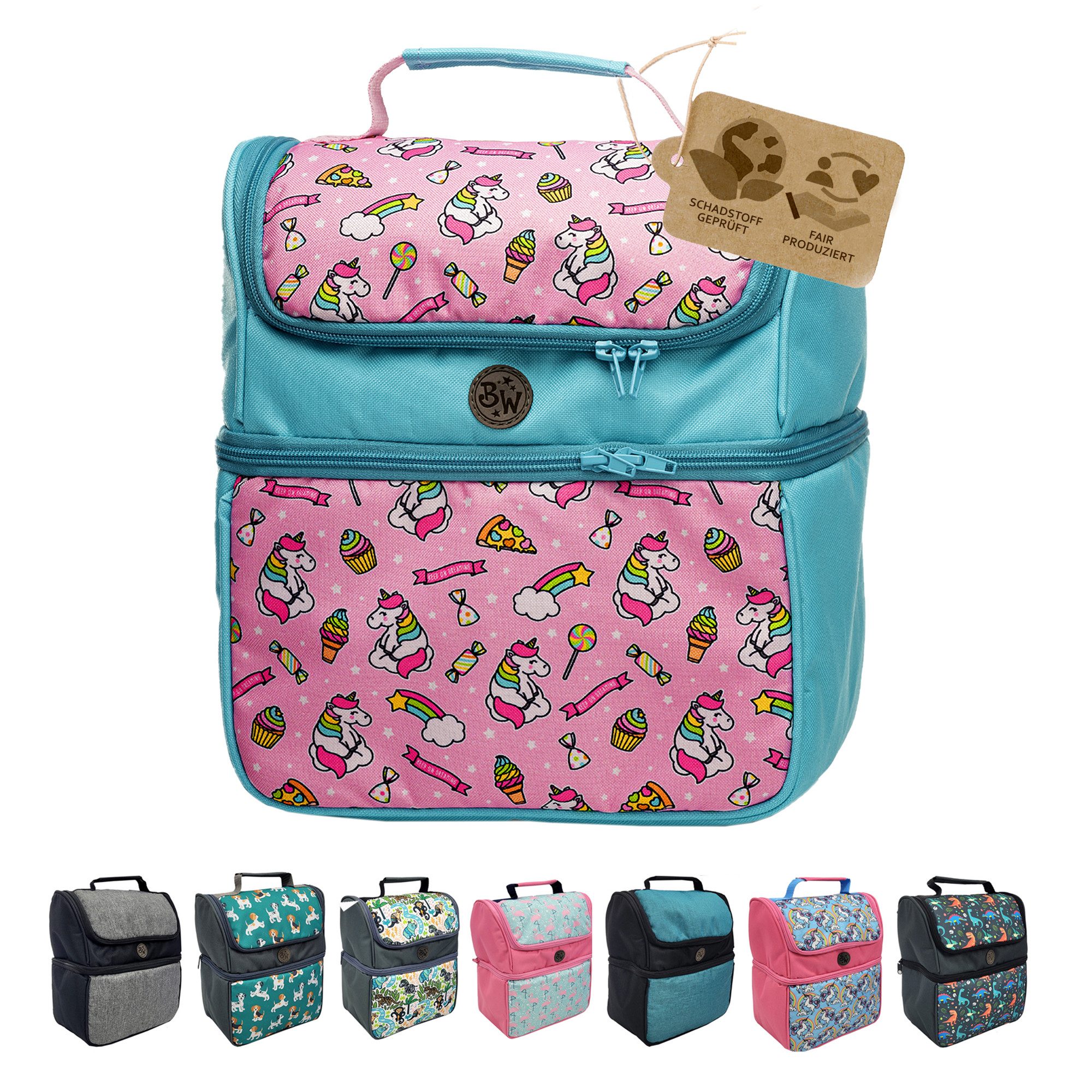 BambiniWelt by Rafael K. Aufbewahrungstasche Kinderrucksack Tasche für Hörwürfel z.B. Toniebox und Tigerbox