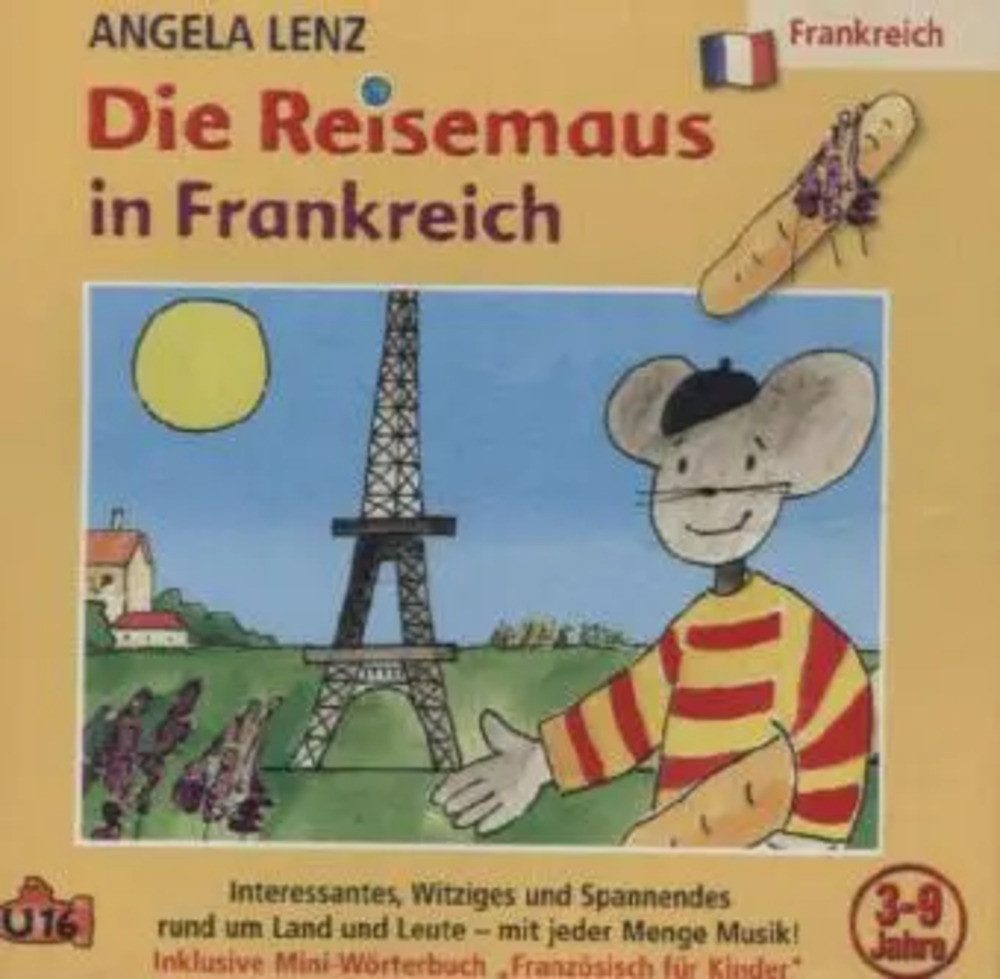 Hörspiel Die Reisemaus In Frankreich, 1 Audio-CD