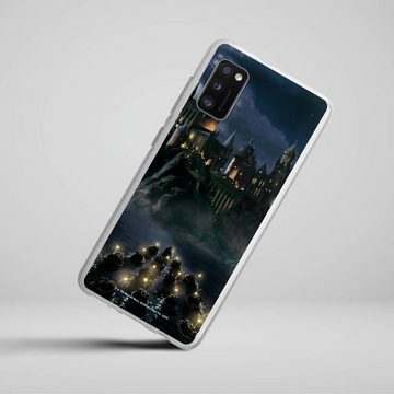 DeinDesign Handyhülle Hogwarts by Night, Samsung Galaxy A41 Silikon Hülle Bumper Case Handy Schutzhülle