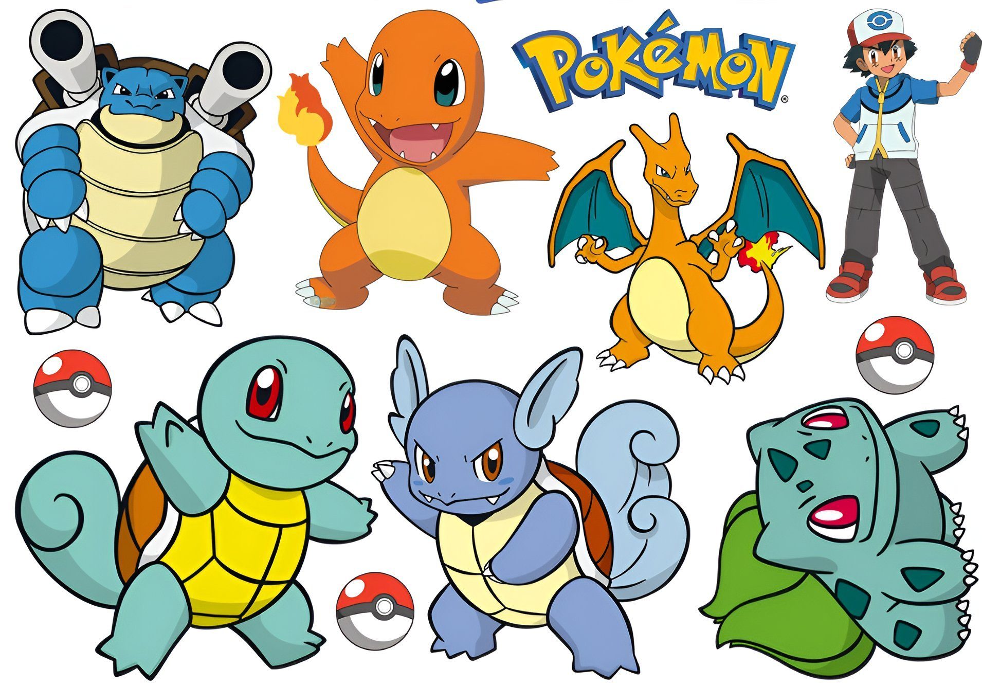 Festivalartikel Kindertattoo Pokemon Kindertattoos Abwaschbar Party Geburtstag Wasserfest Tattoo