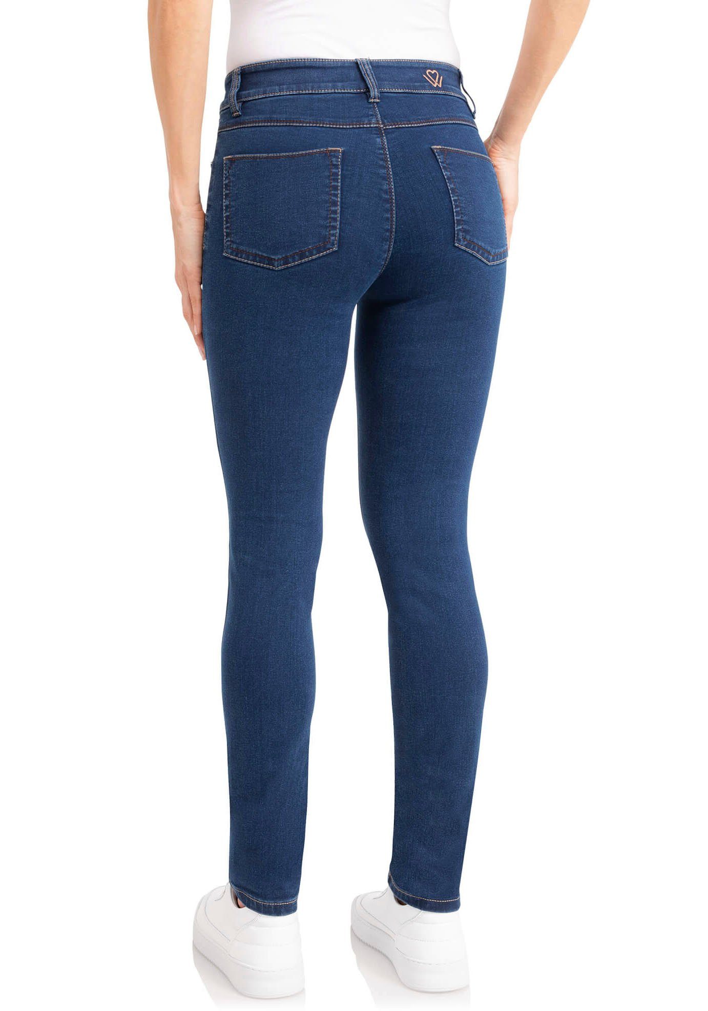 wonderjeans Slim-fit-Jeans Classic Klassischer gerader Schnitt günstig online kaufen