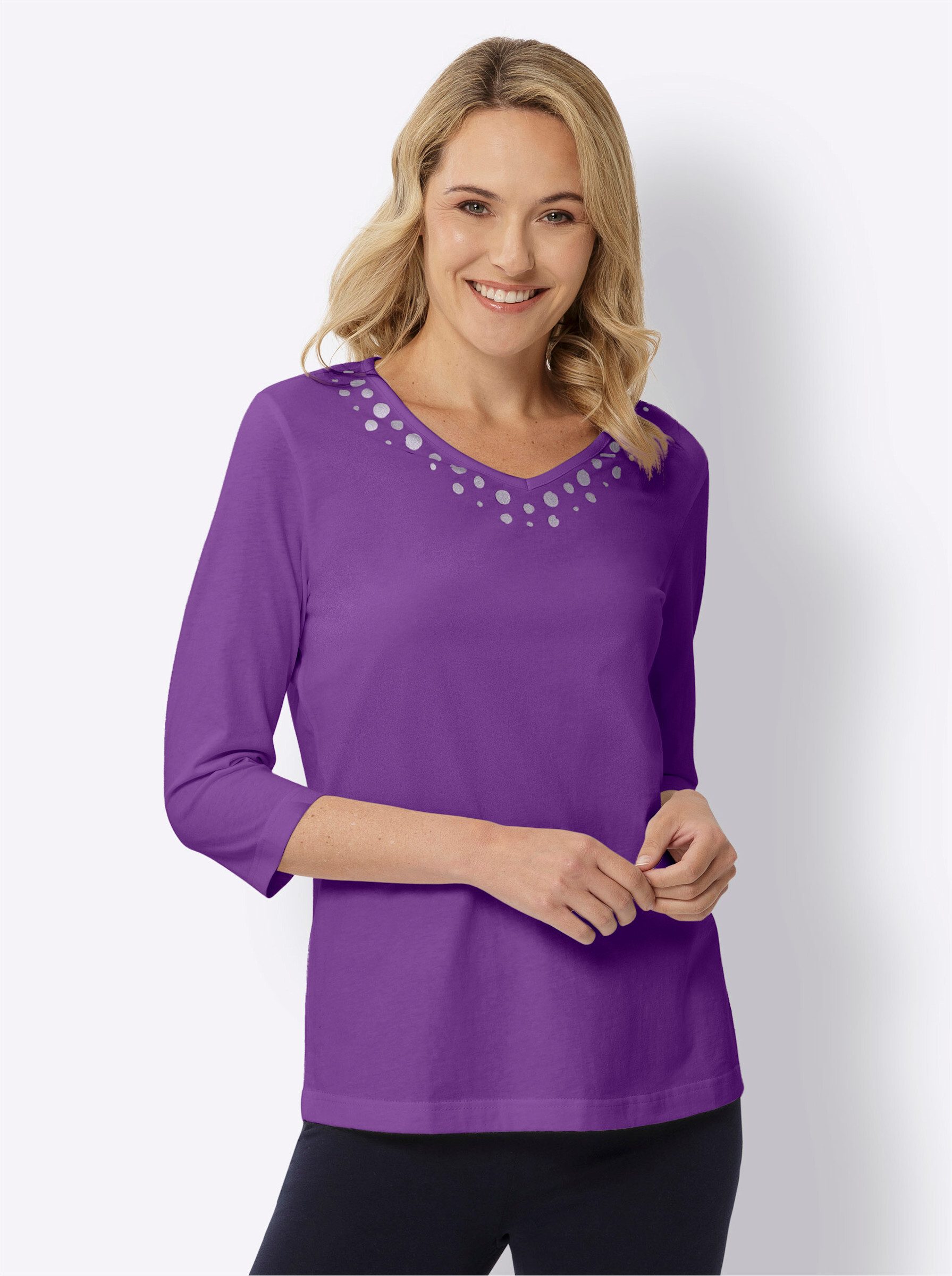 T-Shirt 3/4-Arm-Shirt 3/4-Arm