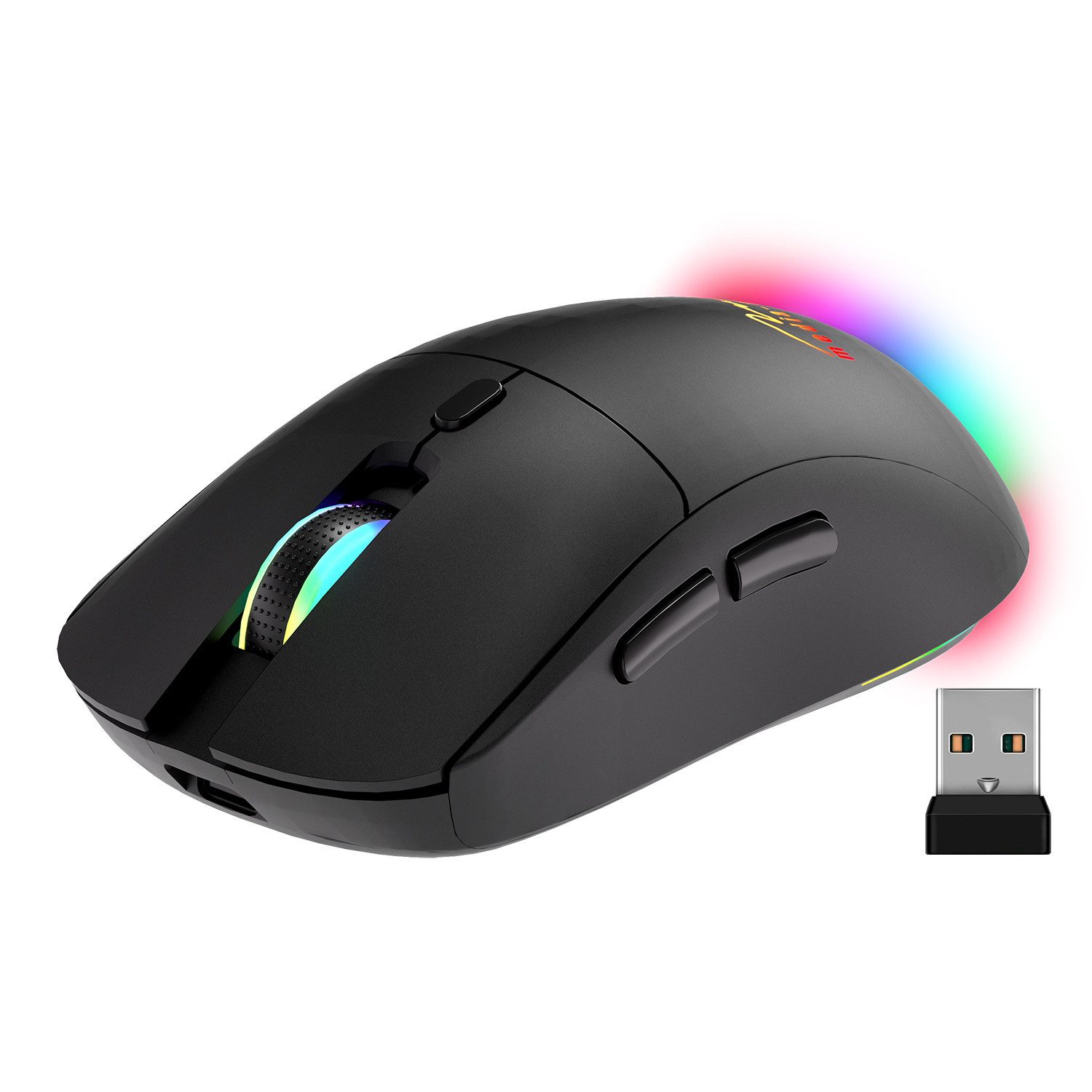 MEDIA-TECH MT1124 Kabellose 2-in-1 BT/RF Maus ohne Geräusche Maus (leise und aufladbar)