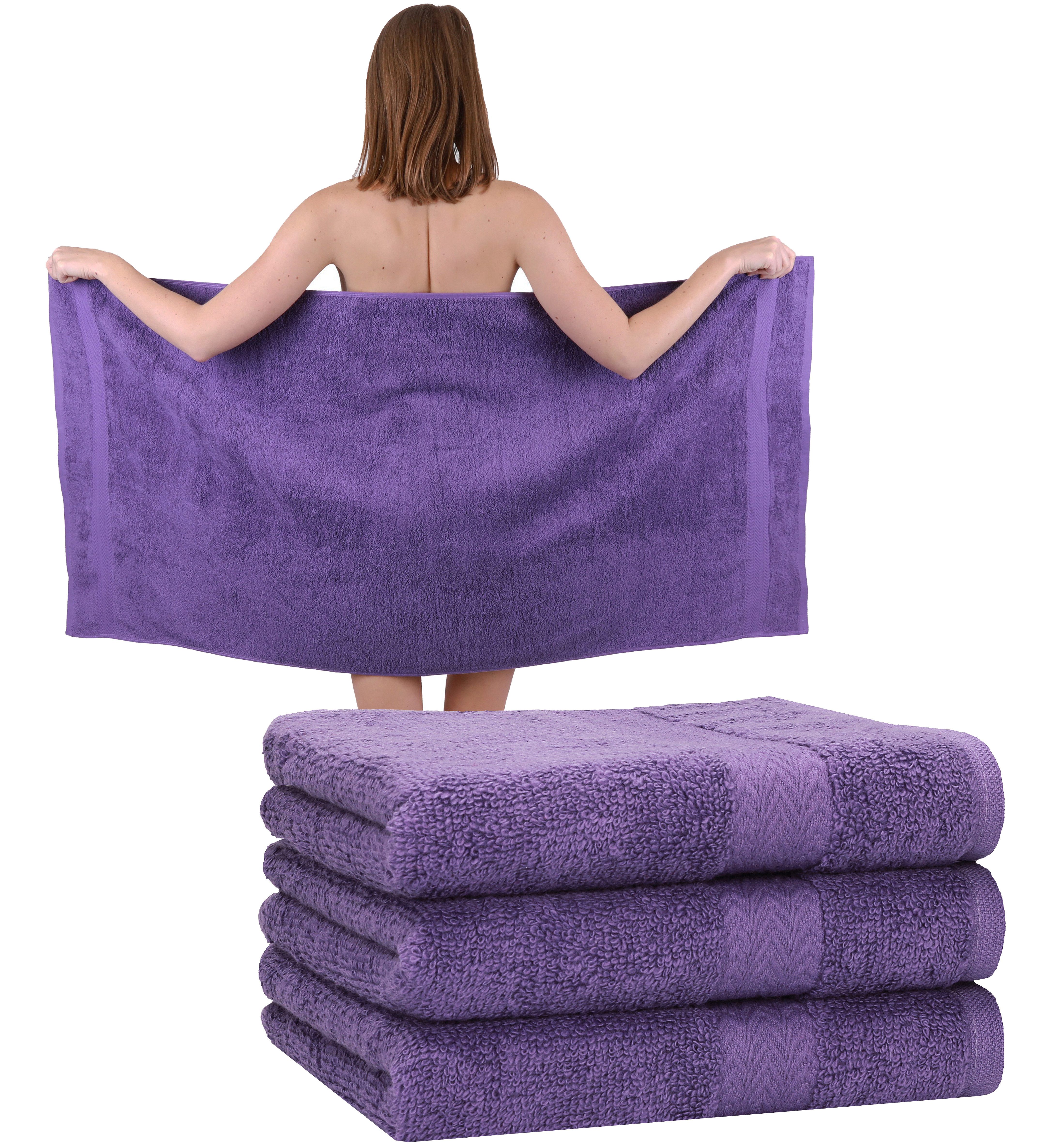 Betz Duschtücher 4 Stück Duschtücher 70x140 günstig online kaufen