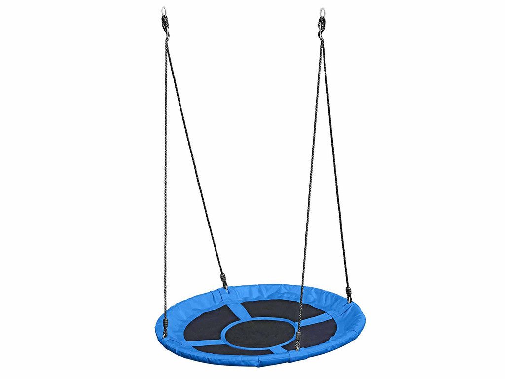 Belladoor Schaukelsitz Belladoor Schaukelsitz Nestschaukel rund 100 cm blau (1-tlg)