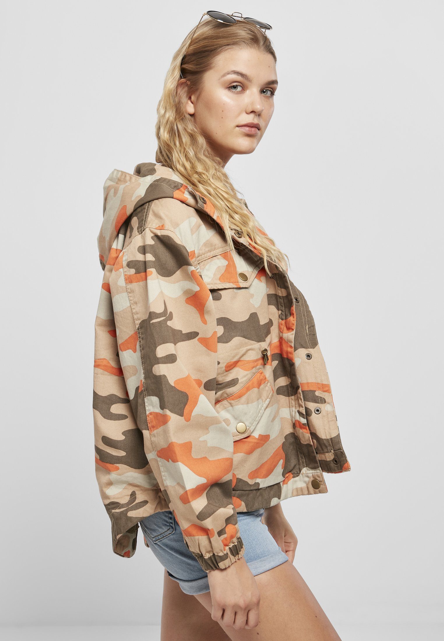 Camo Damen URBAN Outdoorjacke Parka CLASSICS (1-St) Ladies Oversized Jacket