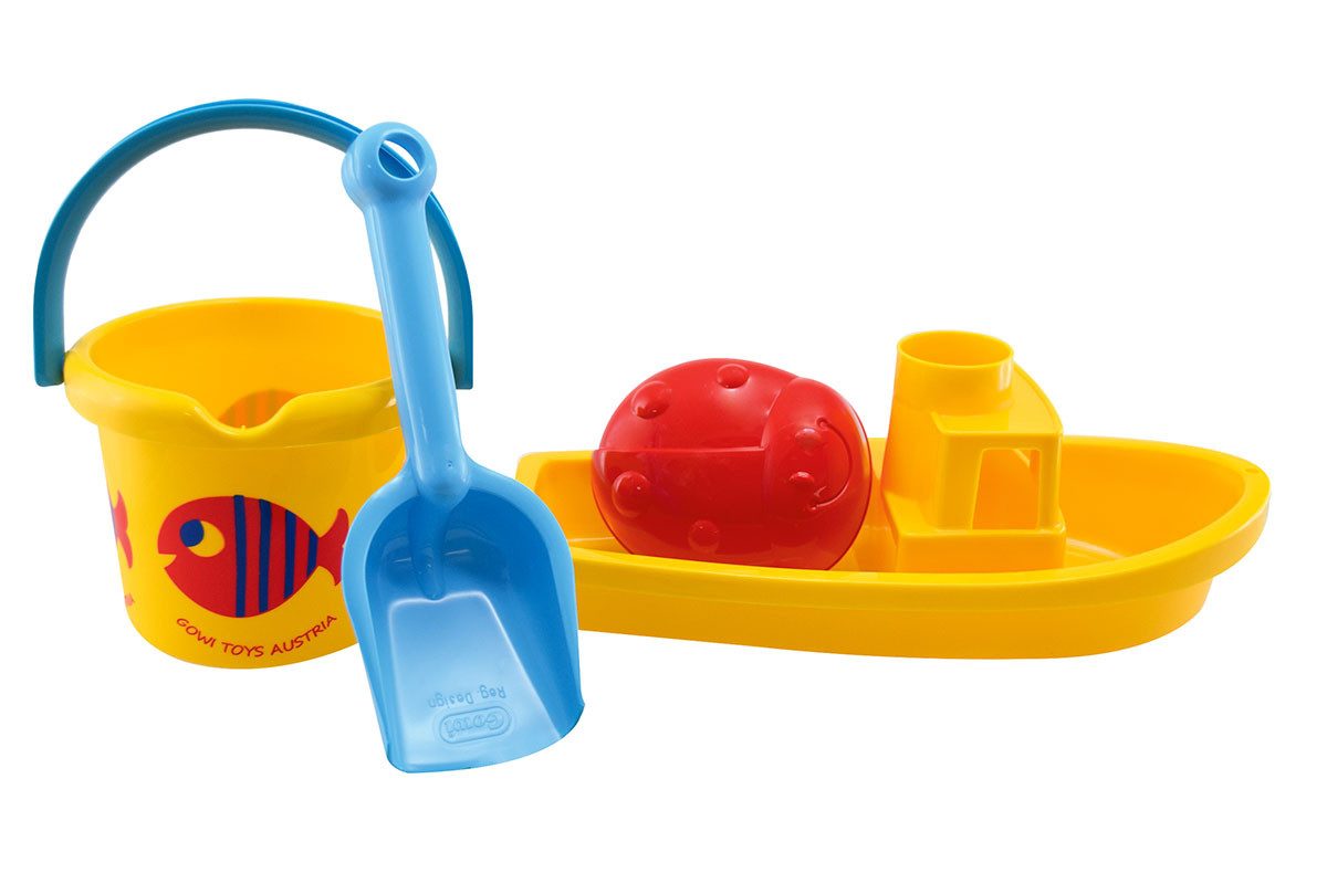 GOWI Sandform-Set Boot, (4-tlg)