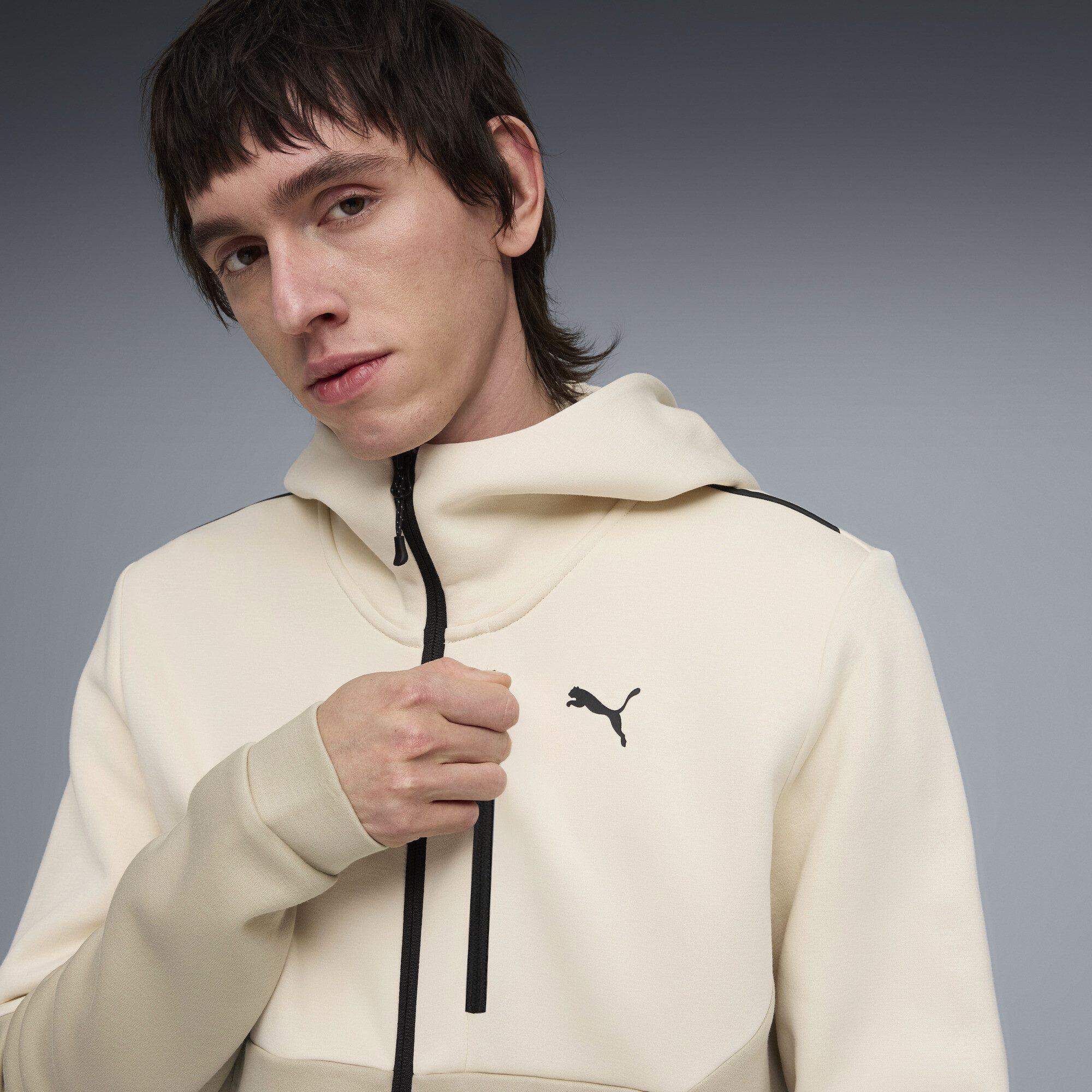 PUMA Sweatjacke PUMATECH Kapuzenjacke Herren