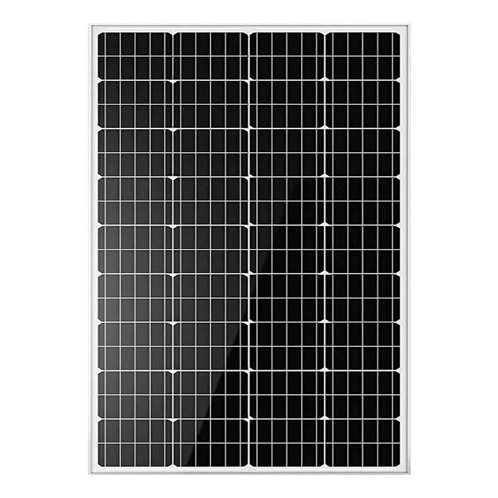 GLIESE Solaranlage Solarpanel 200W Monokristallin für Dach, Camping, Wohnmobil & Off-Grid, 200 W, Monokristalline, (Packung, 1-St., 200 Watt Solarmodul), Mehrere Panels parallel anschließbar
