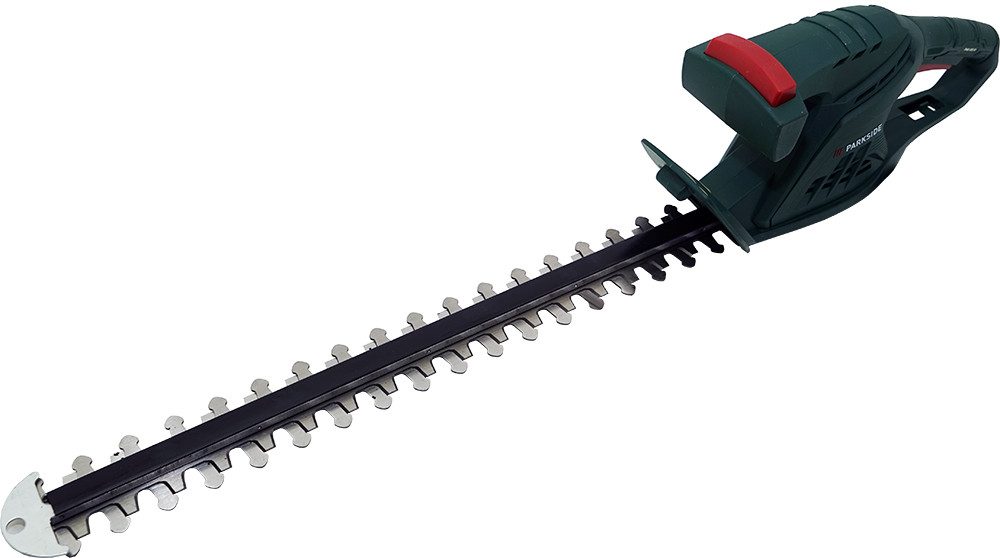 Parkside Elektro-Heckenschere Elektro Heckenschere PHS 450 (230V), (1 St), Messer-Anschlagschutz mit Bohrung zum Aufhängen