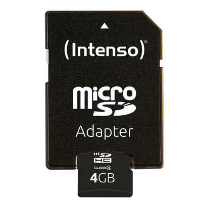 Intenso microSD Karte Class 4 Speicherkarte