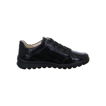 Ara Toronto - Damen Schuhe Schnürschuh Sneaker Lackleder schwarz