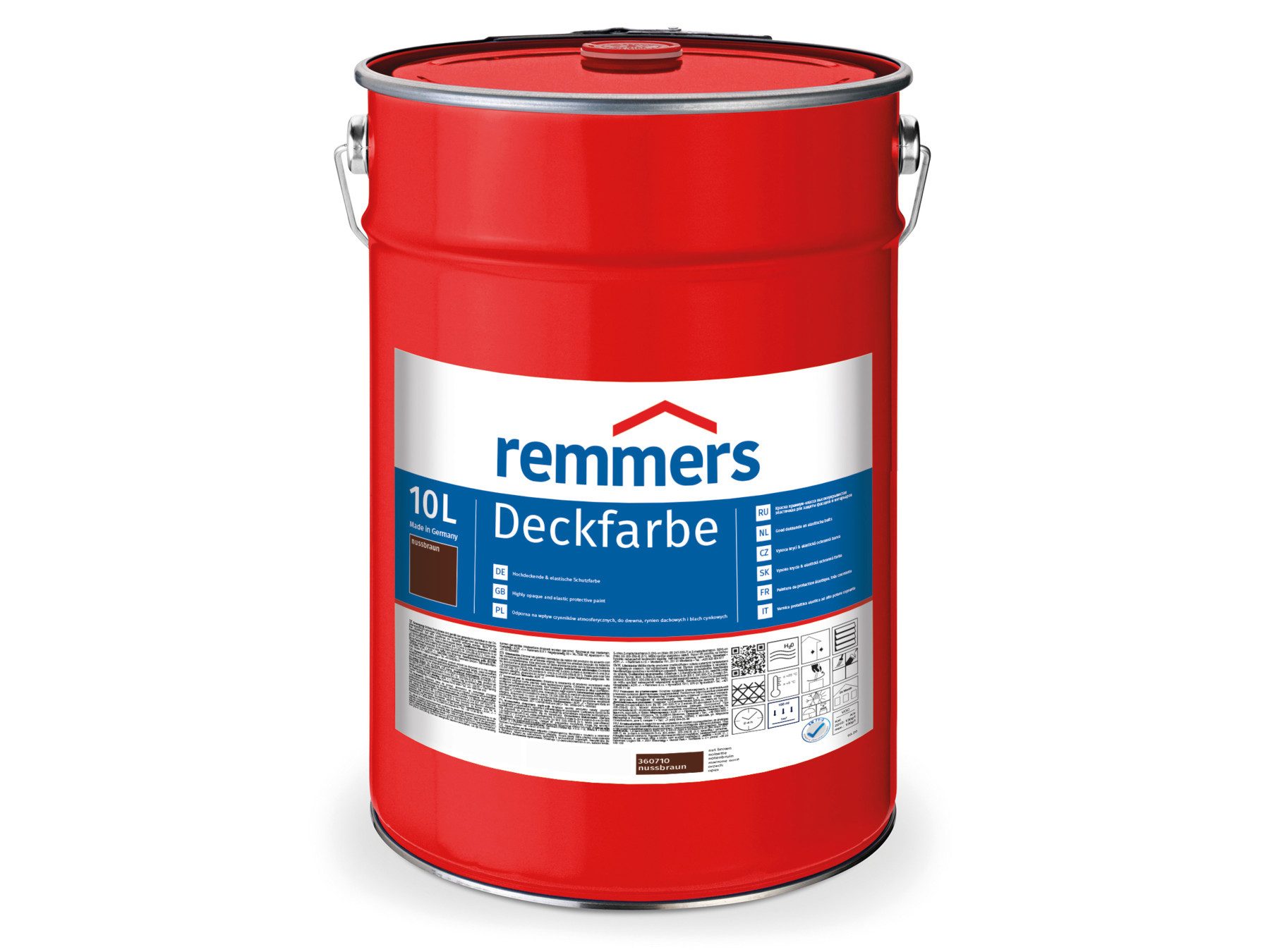 Remmers Wetterschutzfarbe Deckfarbe blattgrün 10 Liter