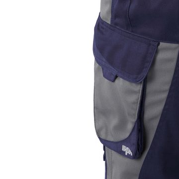 QUALITEX HIGH QUALITY WORKWEAR Arbeitsshorts Handwerker-Shorts IRON mit 13 Taschen aus Lyocell, Cordura & Stretch (1-tlg) moderne, kurze Arbeitshose - Strapazierfähig - Funktional-Erweiterbar