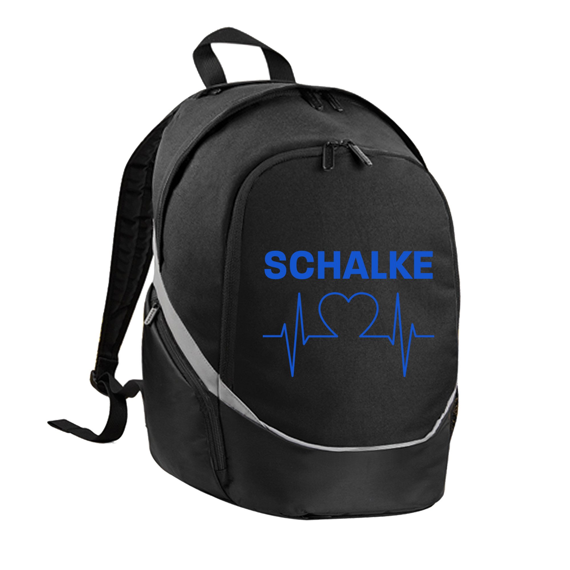 multifanshop Rucksack Schalke - Herzschlag - Tasche