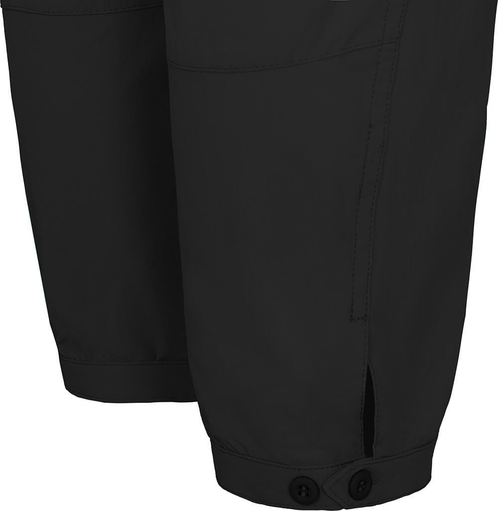 Bergson Outdoorhose HYDRYS 7/8 Damen 7/8 Wanderhose, vielseitig, pflegeleicht, Normalgrößen, schwarz