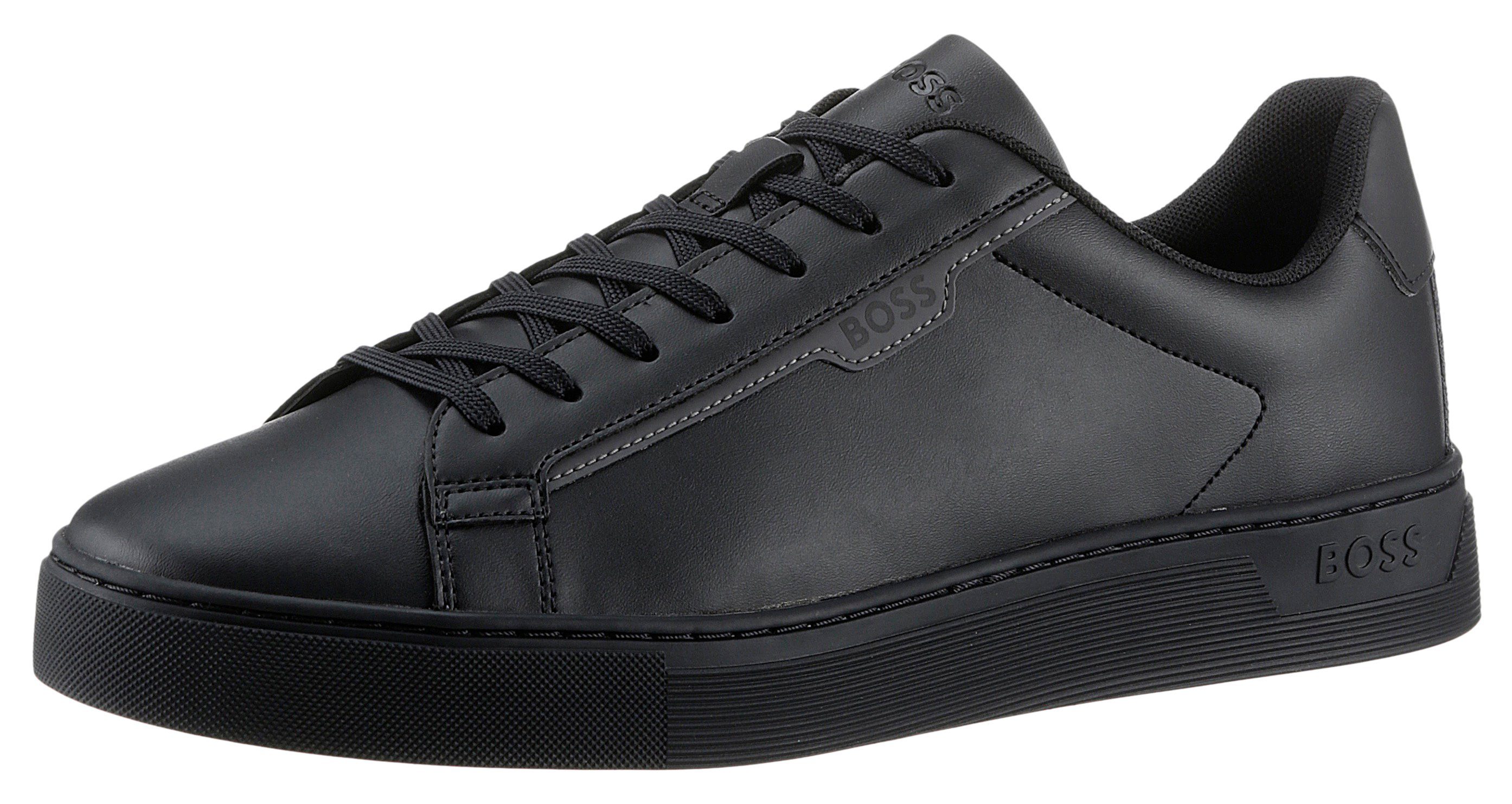 BOSS RHYS_TENN Sneaker im monochromen Look, Freizeitschuh, Halbschuh, Schnürschuh