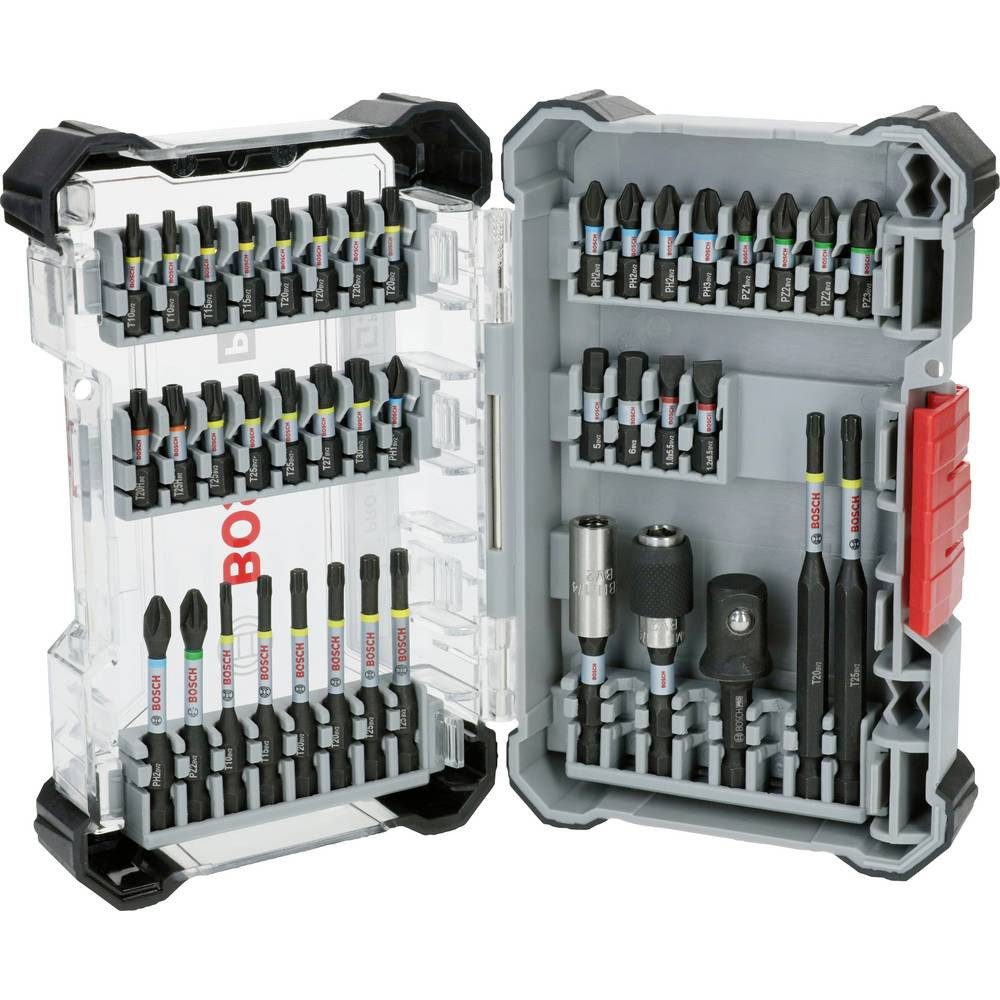 BOSCH Bit-Set Bosch Professional PRO Impact Schrauberbit-Set, 41-tlg 2608521U78