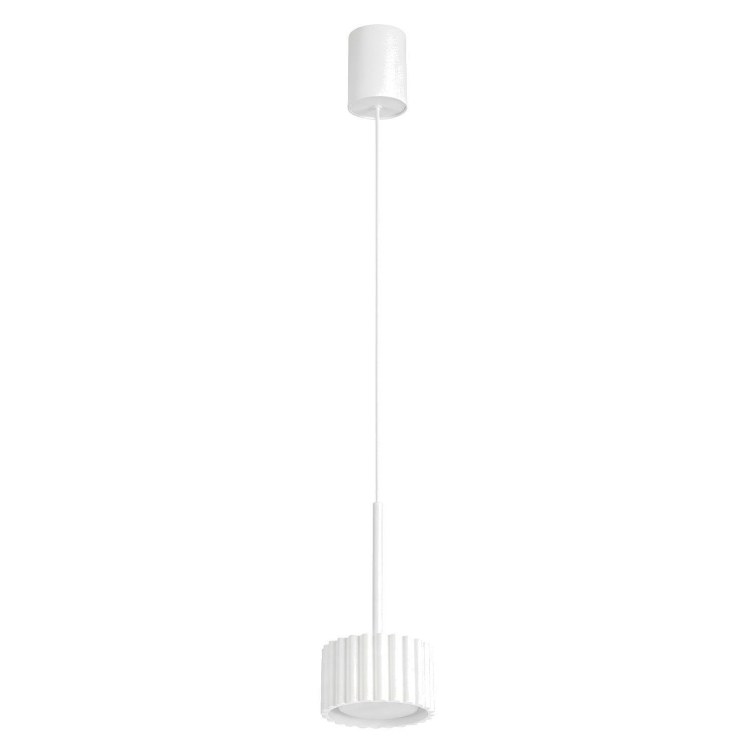 Licht-Erlebnisse Pendelleuchte CAVON, ohne Leuchtmittel, H: max. 125 cm Ø 10 cm GX53 rund Modern