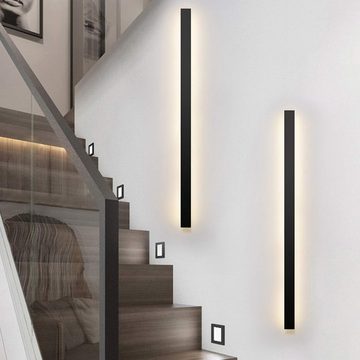 Bedee LED Wandleuchte Effektleuchte Up Down Beleuchtung Innen Modern Flur Schlafzimmer, LED fest integriert, 3000K warmweiß
