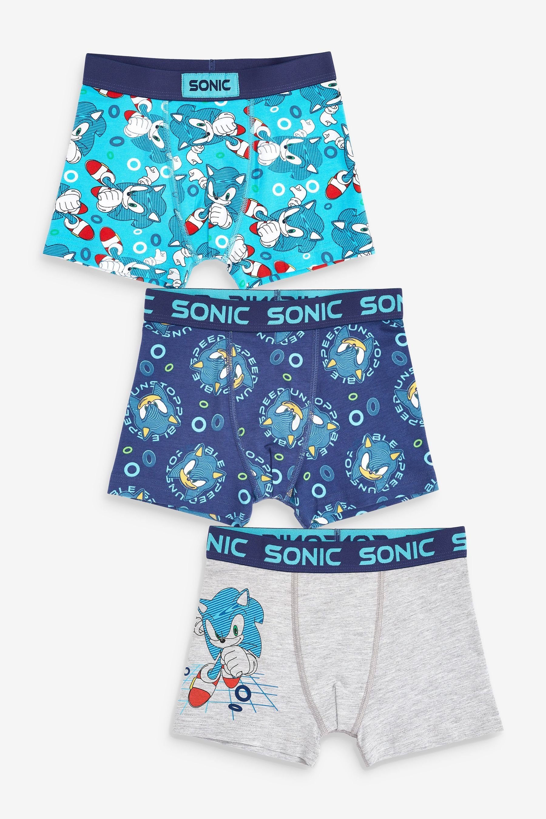 Next Trunk Unterhosen im 3er-Pack (3-St) Sonic Blue