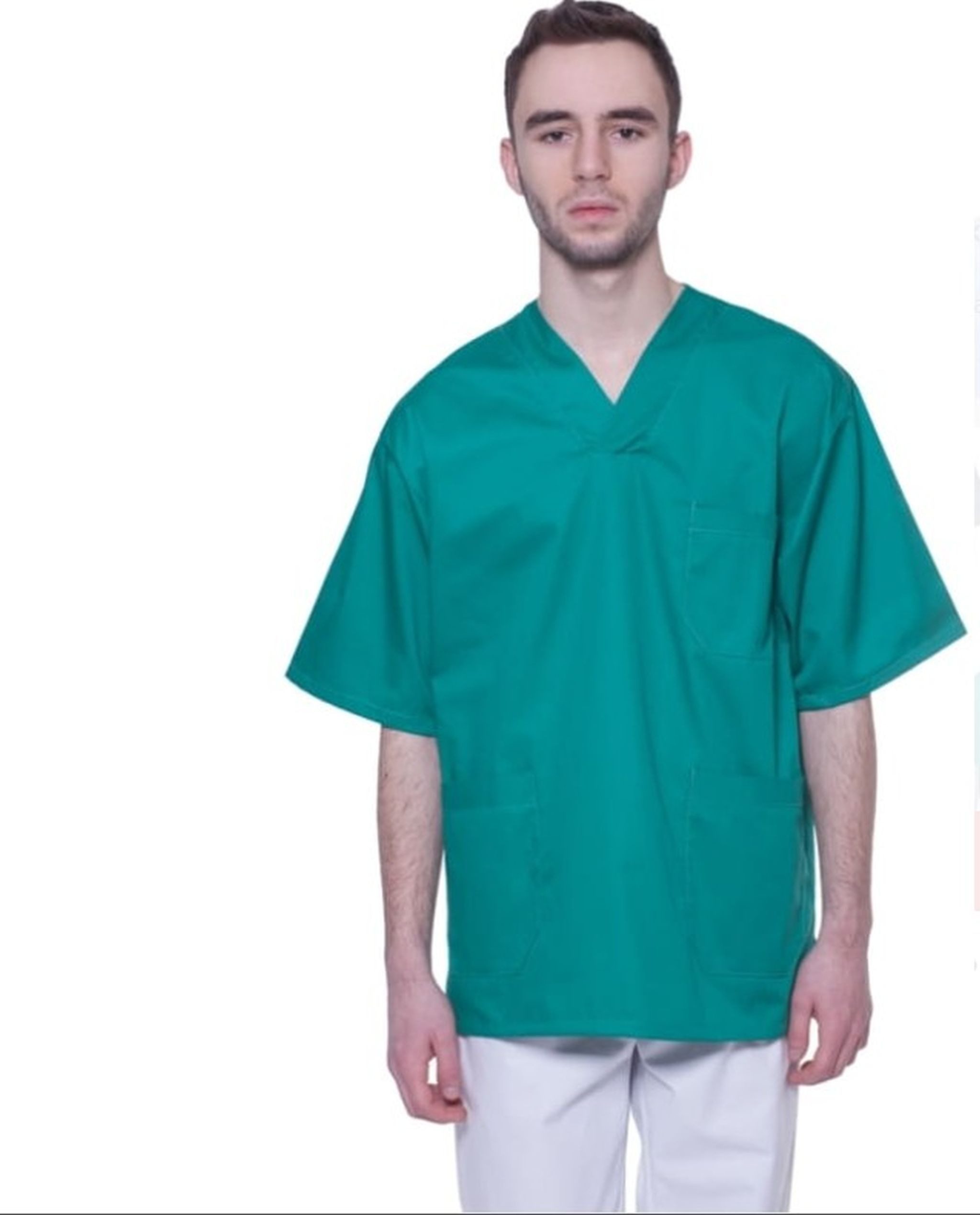 Funktionsbluse Kasack Schlupfjacke Medizin Pflegerkleidung Schwesternkitte MED-J
