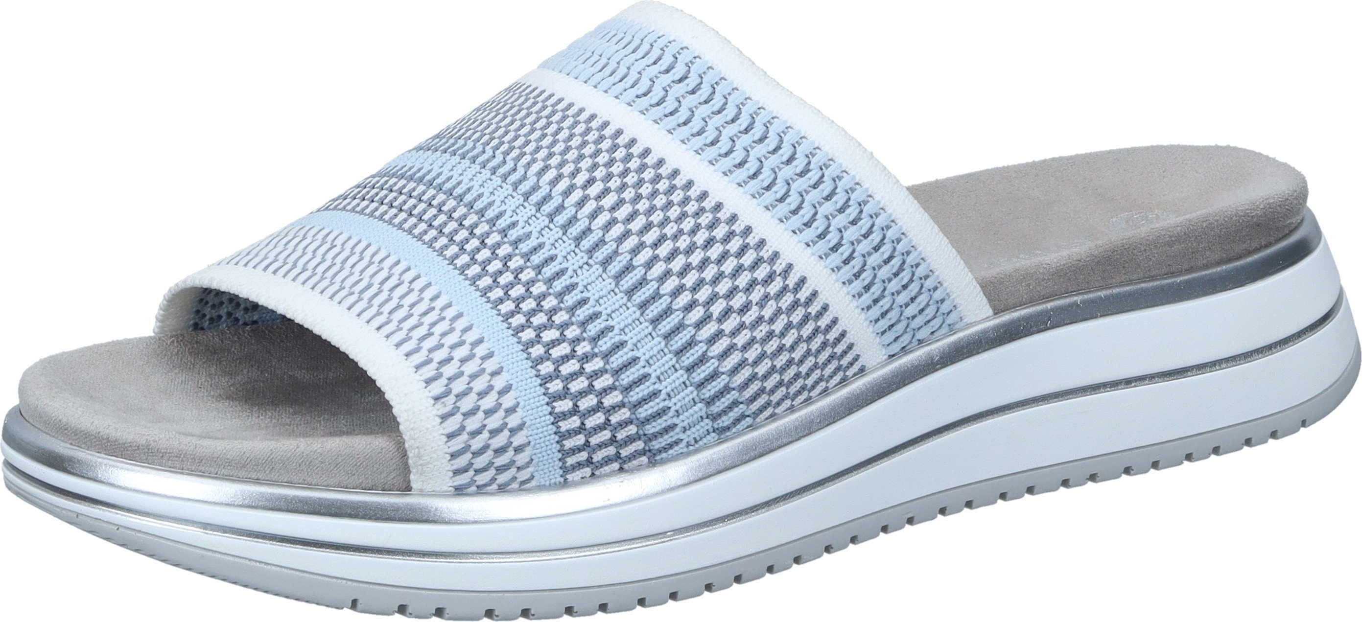 Remonte Pantoletten Pantolette aus Textil günstig online kaufen
