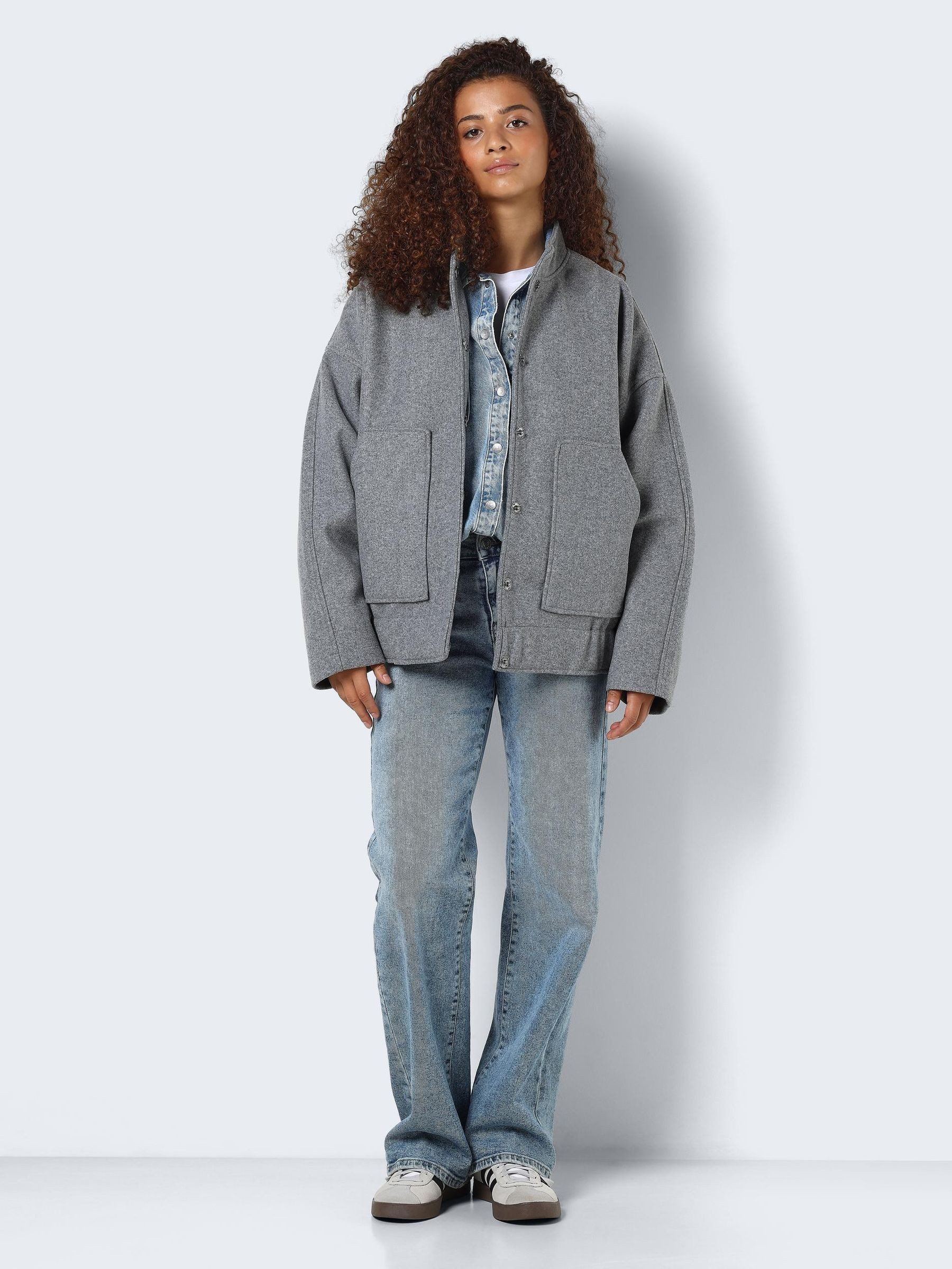 Noisy may Winterjacke Oversize hoher Kragen günstig online kaufen