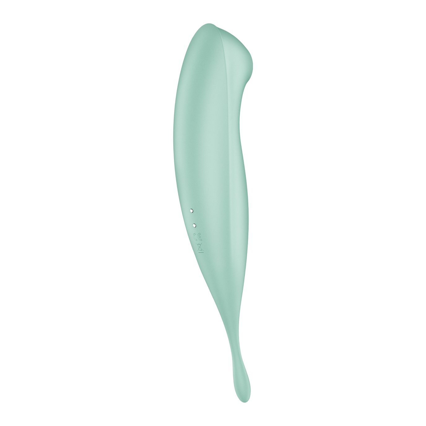 Satisfyer Klitoris-Stimulator Satisfyer Auflegevibrator, Druckwellen- "Twirling Mint & Pro Connect App"; (1-tlg)
