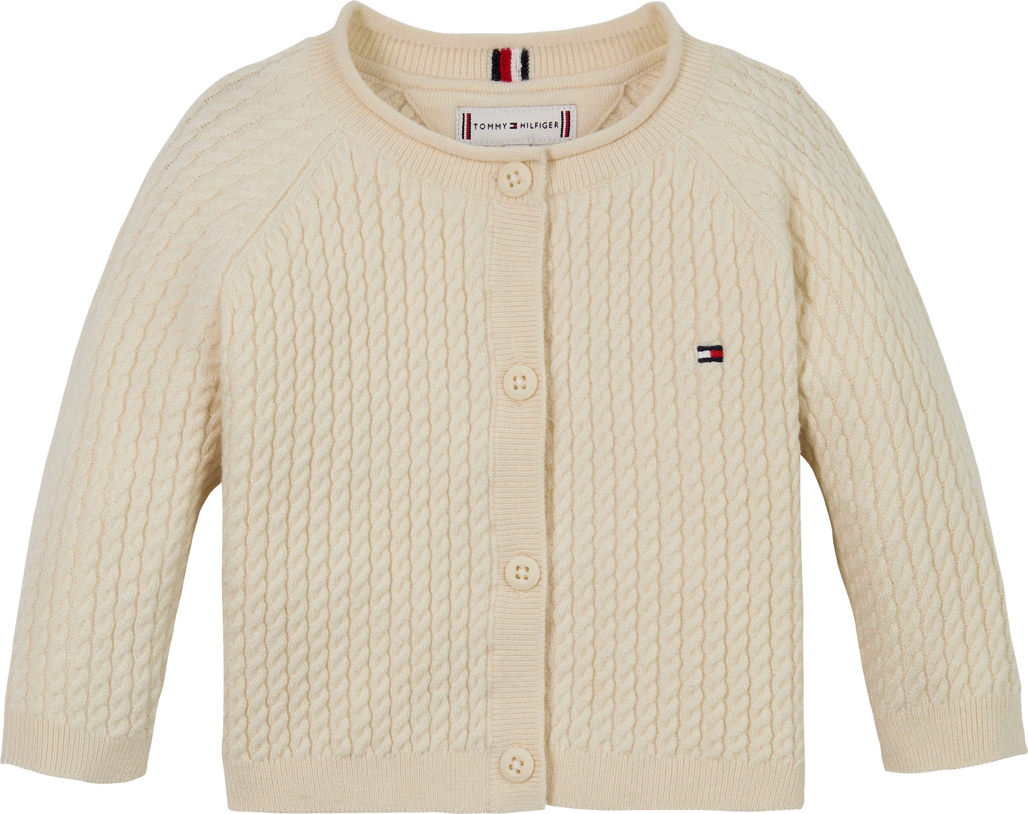 Tommy Hilfiger Strickjacke CABLE CARDIGAN mit günstig online kaufen
