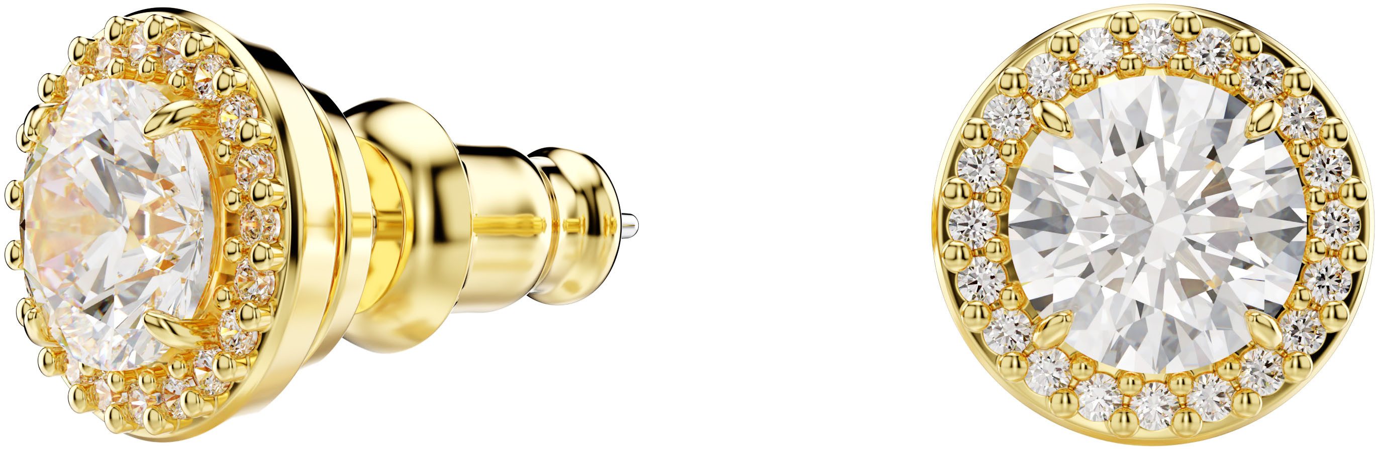 Swarovski Paar Ohrstecker Schmuck Geschenk Una Ohrringe, mit Swarovski® Kristall