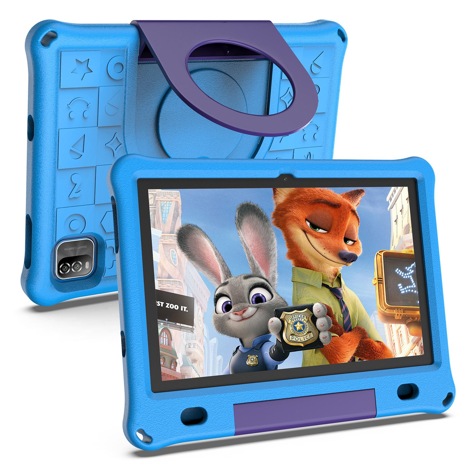 VASOUN 10 zoll Android tablet,12GB ROM+64GB RAM kinder learn-tablet Tablet (10.1 Zoll Tablet", (6000mAh,HD IPS 1280x800,5G wifi,Elterliche Kontrolle)