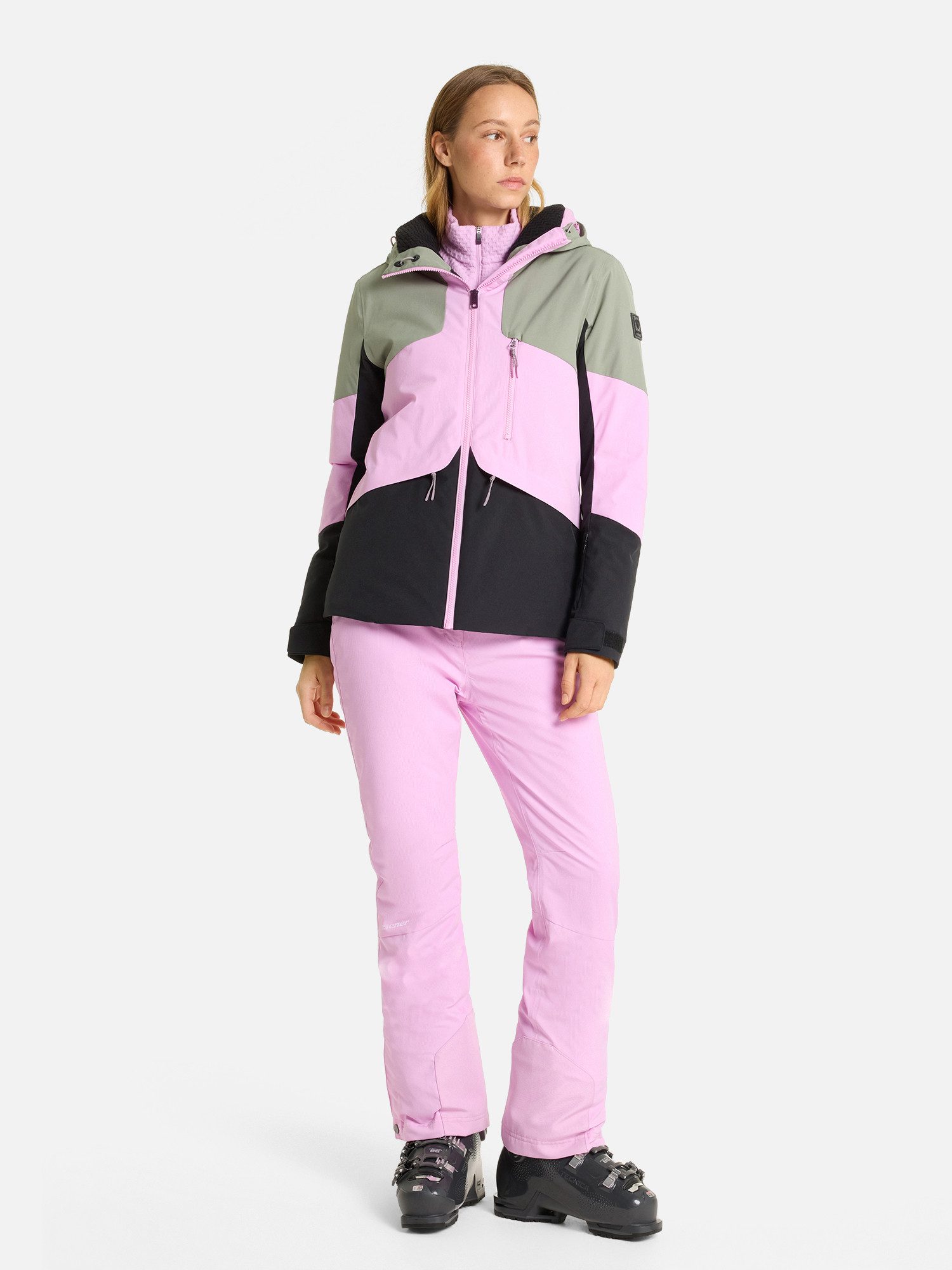 Ziener Skijacke THILDE-Z AQUASHIELD® DAMEN wasser- und winddicht, atmungsaktiv, warm, elastisch, Kapuze – Bild 5 von 5