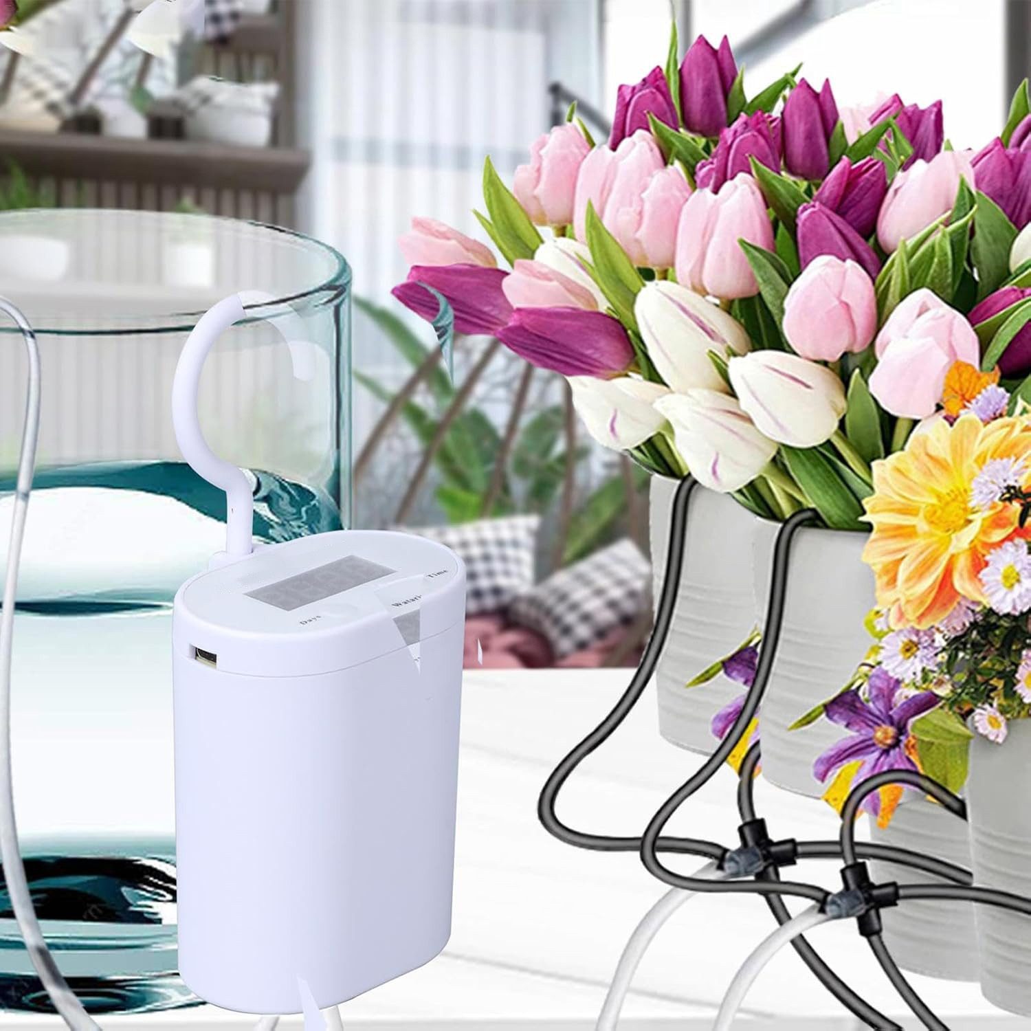 REDOM Bewässerungssteuerung Automatisches Bewässerungssystem Tropfbewässeru günstig online kaufen