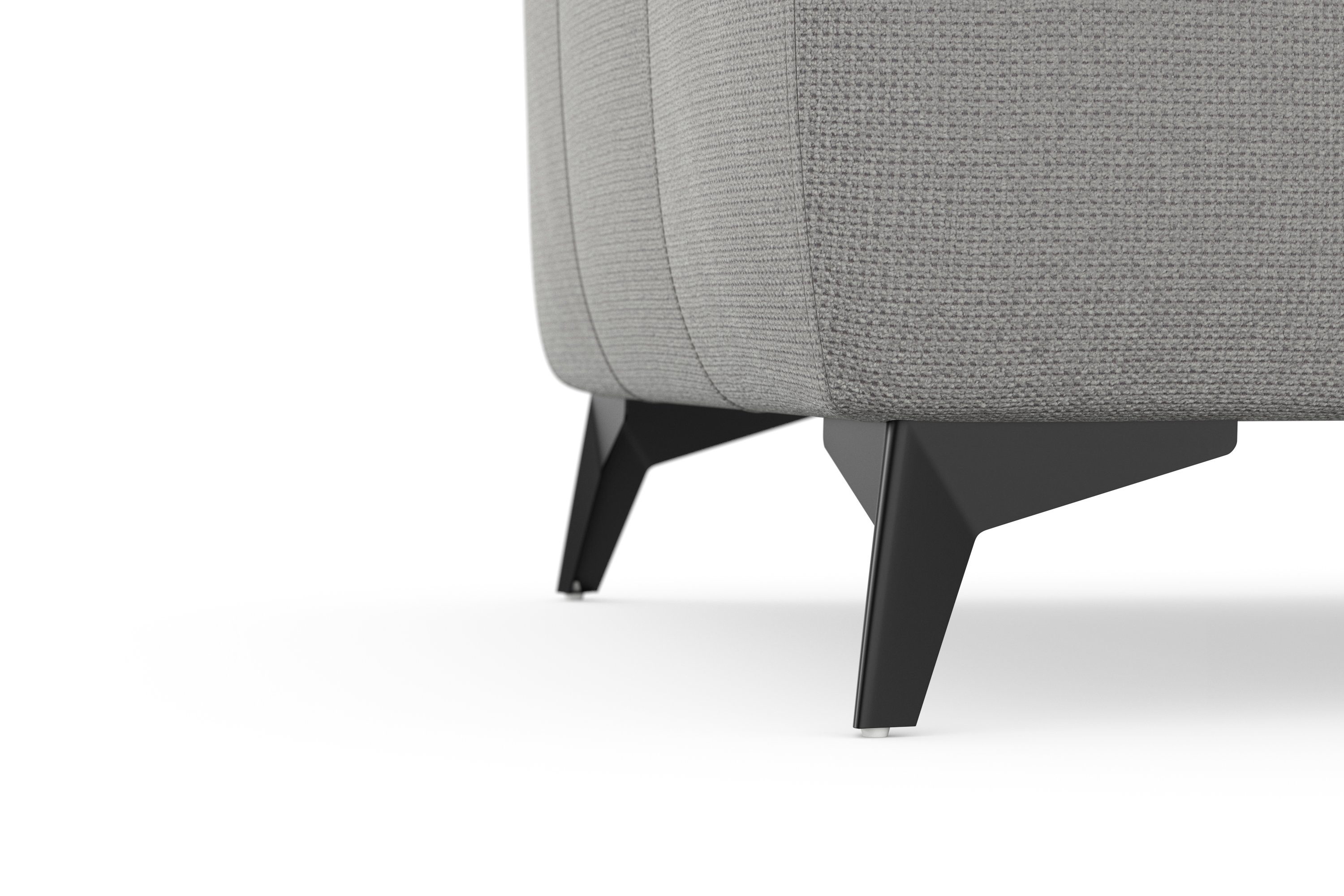 sit&more Ecksofa Sinatra, optinal mit Metallfüße Kopfteilverstellung Armteilfunktion, und