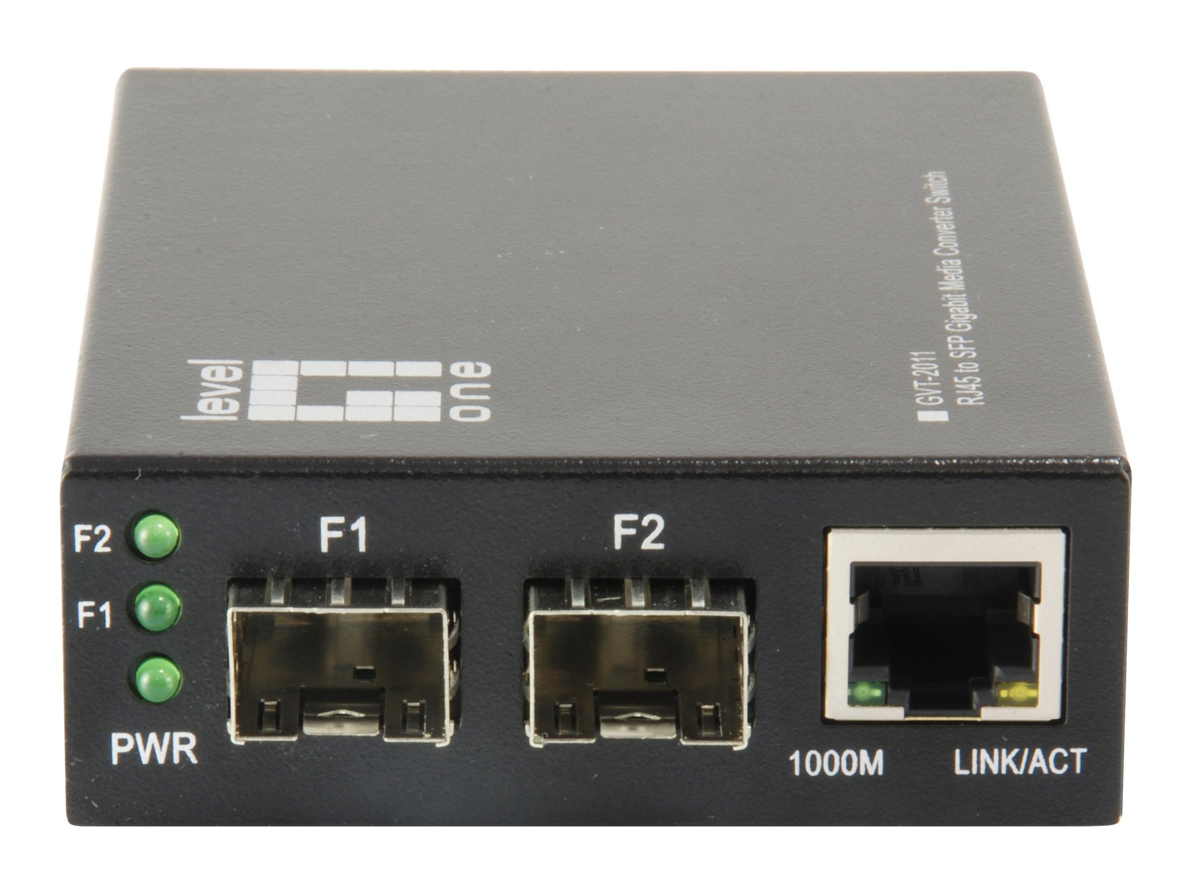 LEVEL ONE Konverter Gigabit Ethernet RJ45 -> SFP Switch Netzwerk-Switch