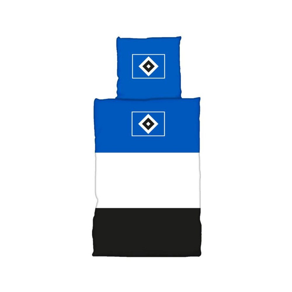 Bettwäsche Hamburger SV Bettwäsche HSV Bettwäsche Blockstreifen