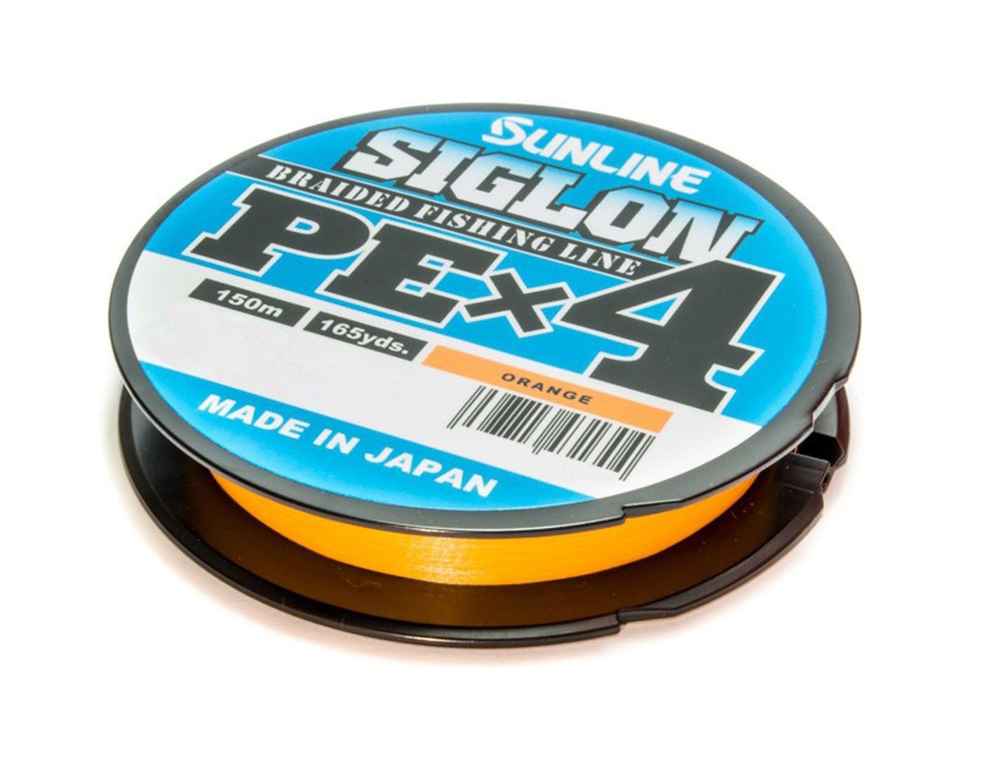 Sunline Angelschnur Sunline Siglon PE X4 Orange 150m geflochtene Schnur, 0.242 m Длина, 0.242 mm Fadendurchmesser, (150-St)