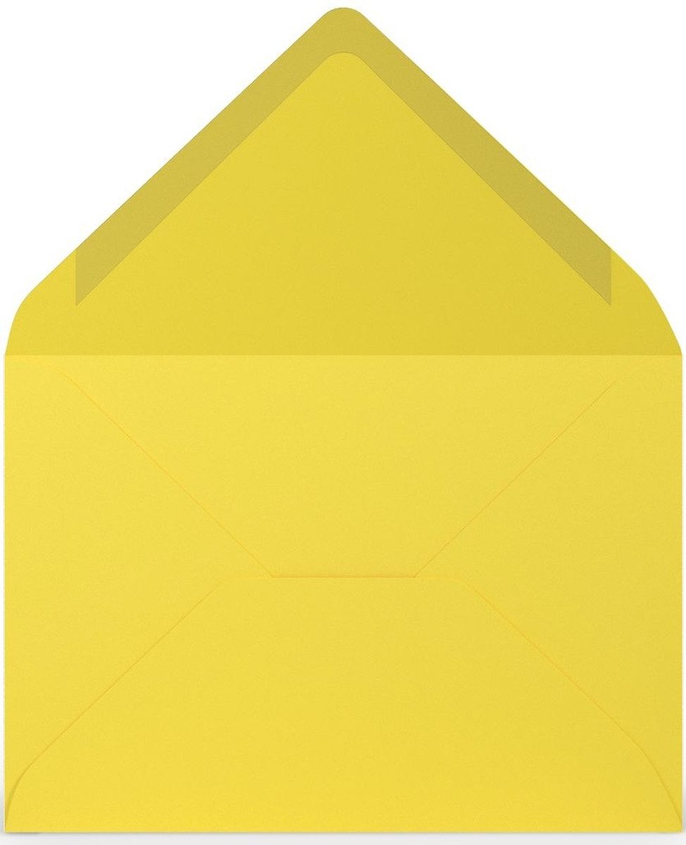 Rössler Briefumschlag Briefumschläge Coloretti VE=5 Stück C6 goldgelb